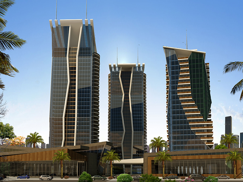 تصميم سكن ومركز تسوق وفندق ومدرسة ومستشفى في بايرام باشا - 3