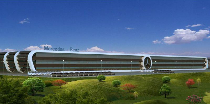 تصميم مبنى ملحق لمصنع مرسيدس - 2