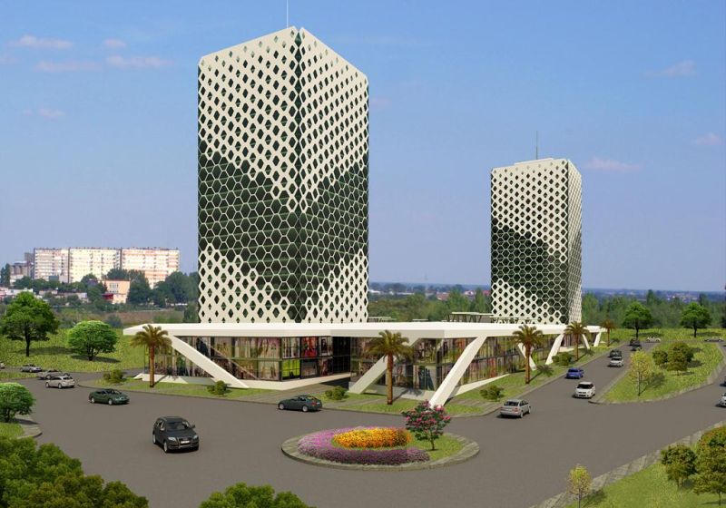 تصميم مجمع سكني
